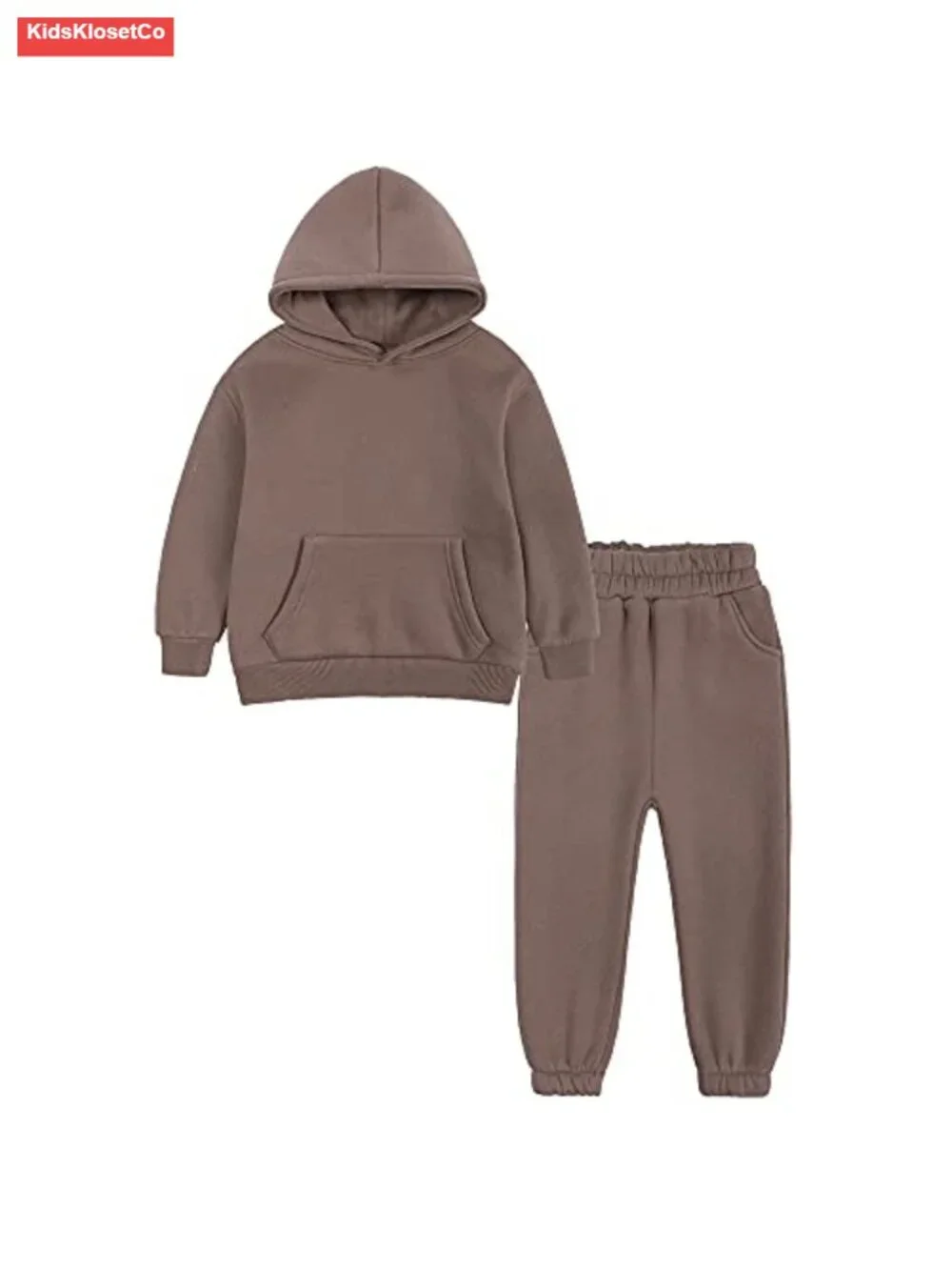 Youth Fleece Hooded Sweatshirt & Jogger Pants Set